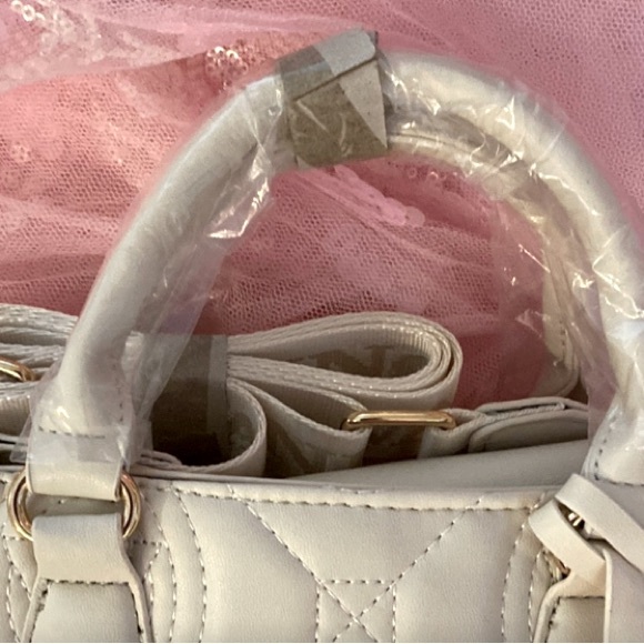 Valentino Orlandi Cream Vegan Leather Bag - Picture 6 of 7